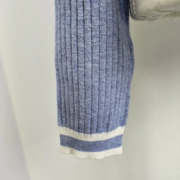 Freshman 1996 Color Block Ribbed Cardigan | XL | Button Front - Picture 5 of 7